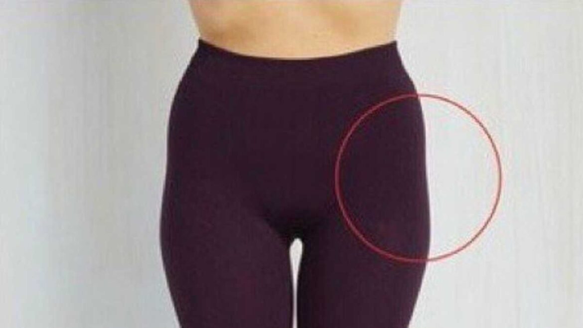 A colorful illustration of a woman's hips, featuring the natural contour and subtle presence of hip dips.