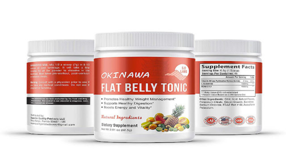 Okinawa Flat Belly Tonic Product Image Bottles of Okinawa Flat Belly Tonic