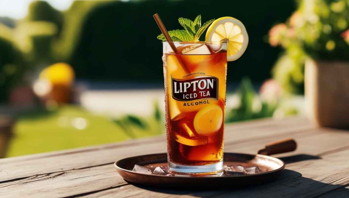 Delicious Lipton Iced Tea alcohol